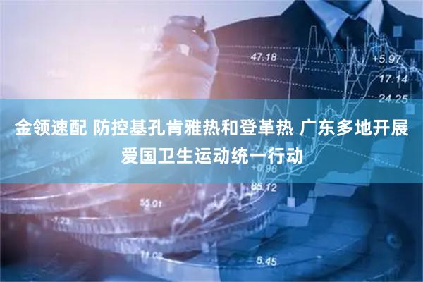 金领速配 防控基孔肯雅热和登革热 广东多地开展爱国卫生运动统一行动